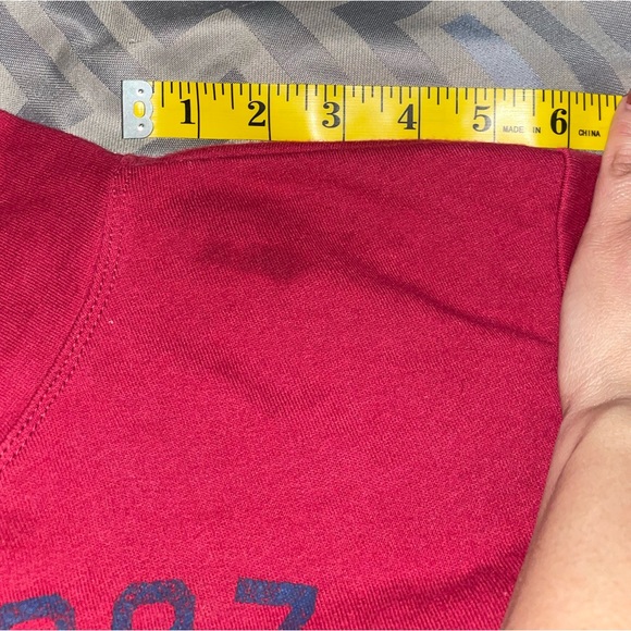 Aeropostale Hoodie Jacket Size MM Womens Red - Picture 3 of 11